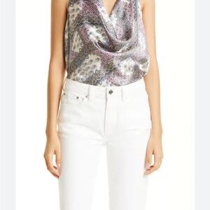 “Jackie” cowl neck tank